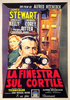 Rear Window (1954) - poster - Italian publicity poster for ''Rear Window''.
