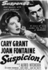 Suspicion (1941) - poster - Publicity poster for ''Suspicion''.