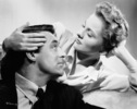 Suspicion (1941) - photograph - Publicity shot of Cary Grant and Joan Fontaine in ''Suspicion''.
