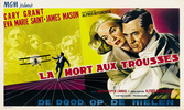 North by Northwest (1959) - poster - Belgian publicity poster for ''North by Northwest''.