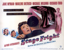 Stage Fright (1950) - lobby card - Lobby card for ''Stage Fright''.