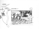 Topaz (1969) - storyboard sketch - Storyboard sketch for ''Topaz''.
