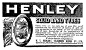Henley Telegraph newspaper advert - Newspaper advert for W.T. Henley's Telegraph Works Company Ltd (dated 07/Nov/1917).