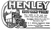 Henley Telegraph newspaper advert - Newspaper advert for W.T. Henley's Telegraph Works Company Ltd (dated 20/Nov/1917).
