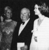 Alfred Hitchcock (1974) - Photograph of Janet Leigh, Alfred Hitchcock and Grace Kelly at the Film Society of Lincoln Center Gala Tribute to Alfred Hitchcock.