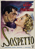 Suspicion (1941) - poster - Italian poster for ''Suspicion''.