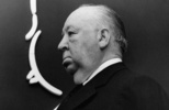 Alfred Hitchcock (1972) - Photograph of Alfred Hitchcock, taken in London whilst on the publicity tour for ''Frenzy''.