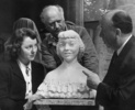 Patricia Hitchcock - Hitchcock and a bust of his daughter Patricia Hitchcock, created by sculptor Jacob Epstein in June 1949.