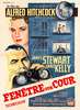 Rear Window (1954) - poster - French grande poster for ''Rear Window''.