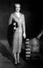 Vertigo (1958) - photograph - Costume test photograph of Vera Miles as Madeleine in ''Vertigo''.