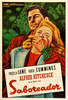 Saboteur (1942) - poster - Universal Argentinian poster for ''Saboteur'' (1942).