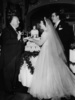 Alfred Hitchcock (1952) - Photograph of Alfred Hitchcock and his daughter Patricia at her wedding to Joseph E. O'Connell in January 1952.