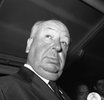 Alfred Hitchcock (1960) - Photograph of Alfred Hitchcock at London Airport, taken in June 1960.