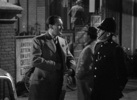 Rebecca (1940) - film frame - Film frame from ''Rebecca'' (1940) showing Hitchcock's cameo appearance.