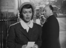 Stage Fright (1950) - film frame - Film frame from ''Stage Fright'' (1950) showing Hitchcock's cameo appearance.
