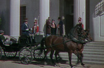 Under Capricorn (1949) - film frame - Film frame from ''Under Capricorn'' (1948) showing Hitchcock's cameo appearance.