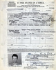 American Citizenship Papers for Alma Reville 2 - Photograph of Alma Reville's ''Declaration of Intention'' document, dated 19 March 1948.