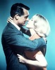 North by Northwest (1959) - photograph - Publicity shot of Cary Grant and Eva Marie Saint in ''North by Northwest''.