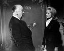 Marnie (1964) - on set - Photograph of Alfred Hitchcock and Tippi Hedren (''Marnie'').