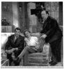 Suspicion (1941) - newspaper article - Photograph of Hitchcock directing a scene from ''Suspicion'' (1941), which appeared in the ''New York Times'' (23/Nov/1941).